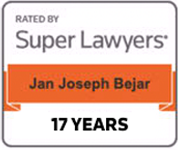 Rated By SuperLawyers Jan Joseph 17 Years