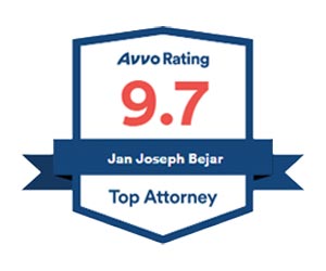 Avvo rating 9.7 jan joseph bejar top attorney